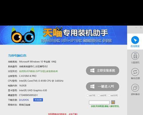 Win10专业版纯净版系统装机教程（教你如何安装Win10专业版纯净版系统，让你的电脑更稳定快速）