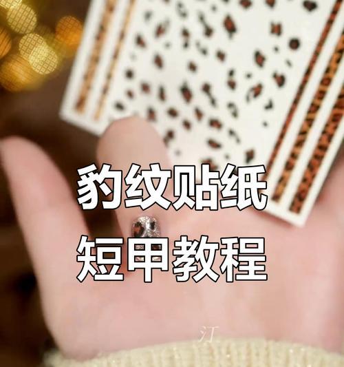 杭州电脑贴纸美甲教程（亲自动手，学习制作电脑贴纸美甲，让你的指甲焕发光彩）